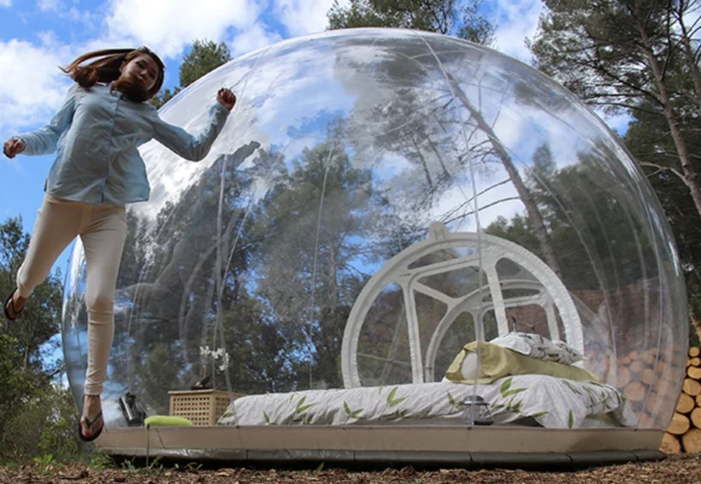 pop-up bubble tent