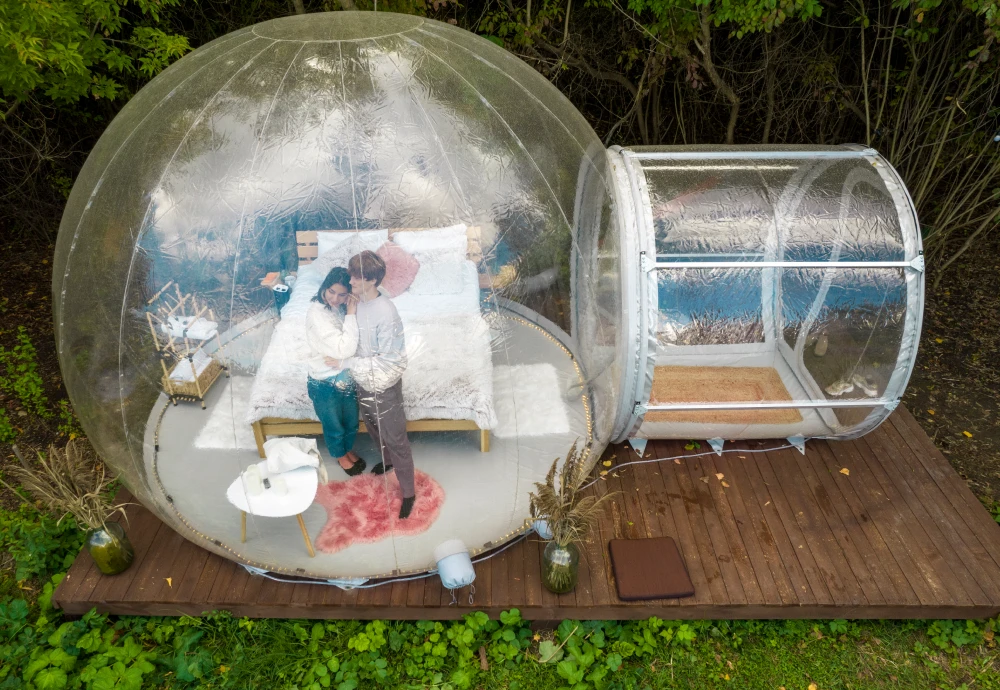 bubble tent house